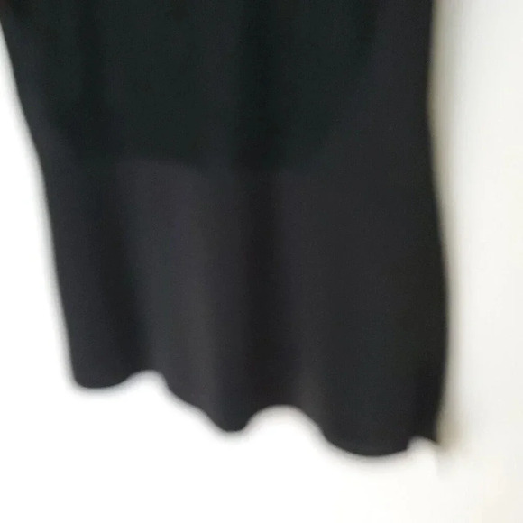 Cooper & Ella Top Size Medium Black Lace Inset V-Neck Sleeveless See Thru Back - Picture 8 of 12